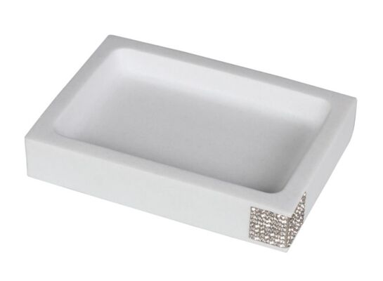 Mydelniczka Chiq 11 x 8 x 2 cm biały