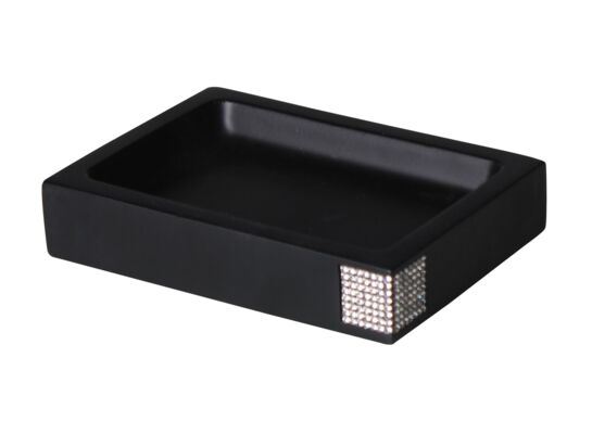 Mydelniczka Chiq 11 x 8 x 2 cm czarny