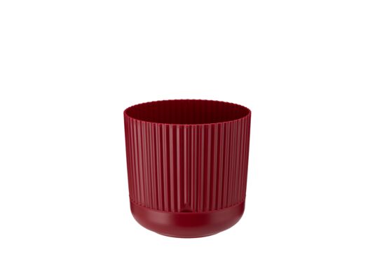 Doniczka z podstawką NOSTALGIA 18 cm 29403 bordo