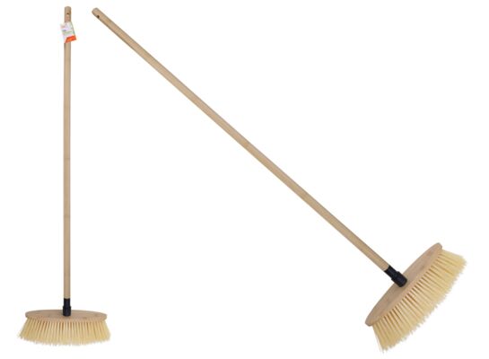 Miotła z kijem Bamboo 128,5 x 31 cm