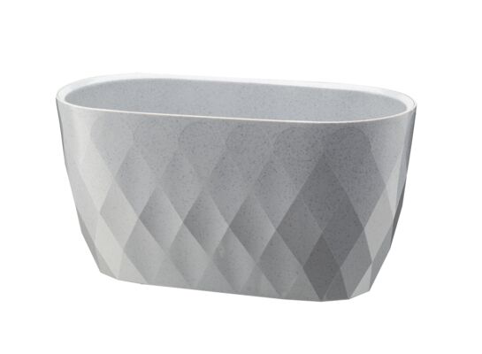 Osłonka KARO OWALNA 29 cm 29381 szary