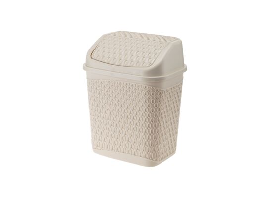 Kosz uchylny 6,2 l Orion 02954 beż