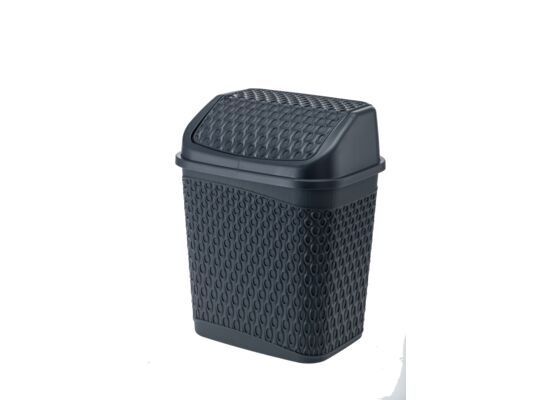 Kosz uchylny 6,2 l Orion 02954 szary