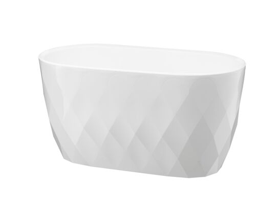 Osłonka KARO OWALNA 29 cm 29381 biały