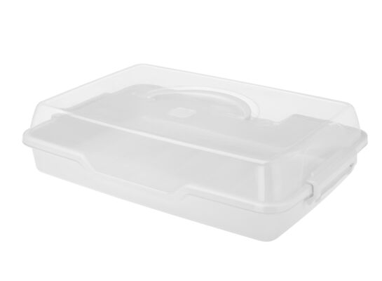 Pojemnik na ciasto COOKIE 43,5 x 29,5 cm biały