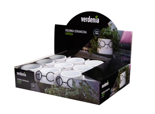 Osłonka LARISSA 10 cm 26788 biały