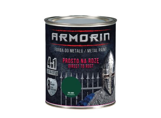 Farba antykorozyjna ARMORIN ciemny zielony 6005 0,7 l