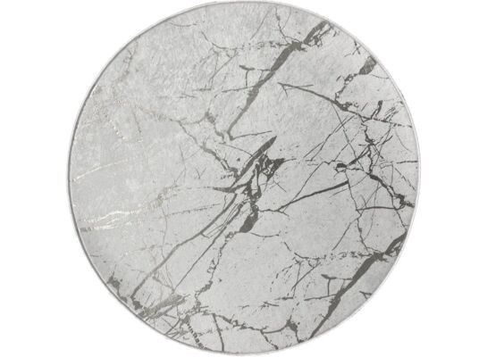 Dywan drukowany Neva petra folia 100 cm szaro-srebrny