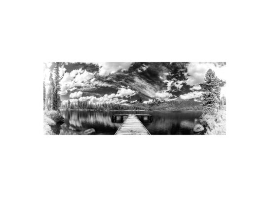 Obraz Canvas 60 x 150 cm ST652 B&W Landspace