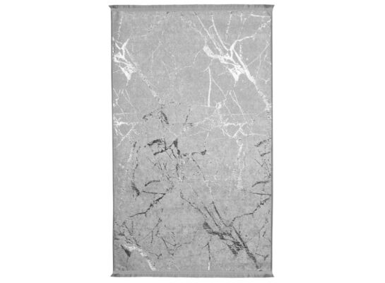 Dywan drukowany Neva petra folia 160 x 230 cm szaro-srebrny
