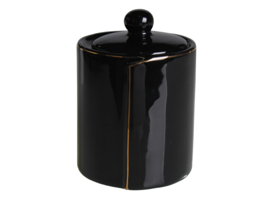 Pojemnik Fold 8 x 11 cm czarno-złoty