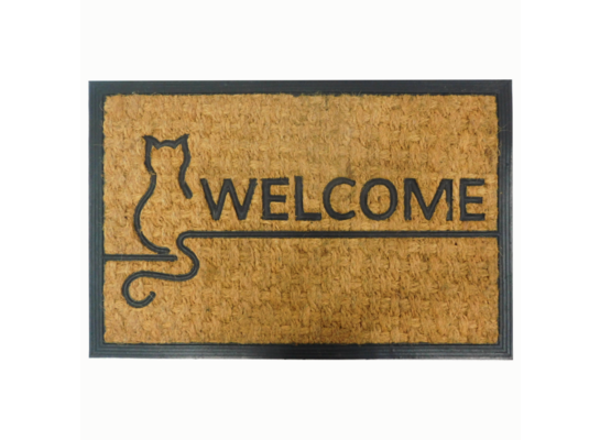Wycieraczka Panama Kot kokos guma 40 x 60 cm