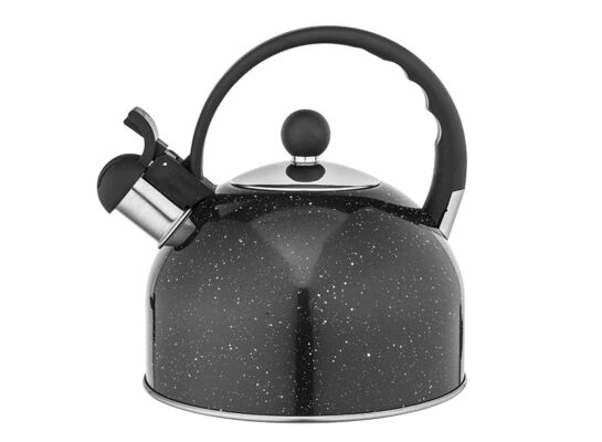Czajnik nierdzewny 2,5 l hot drop czarny marmur