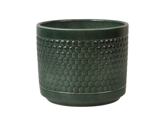 Osłonka ceramiczna cylinder 996 16 cm zielony lazur