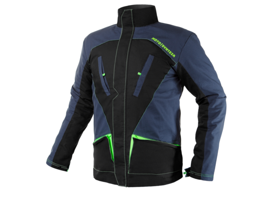 Bluza robocza z odblaskami Motosynteza 100% bawełna rip stop S
