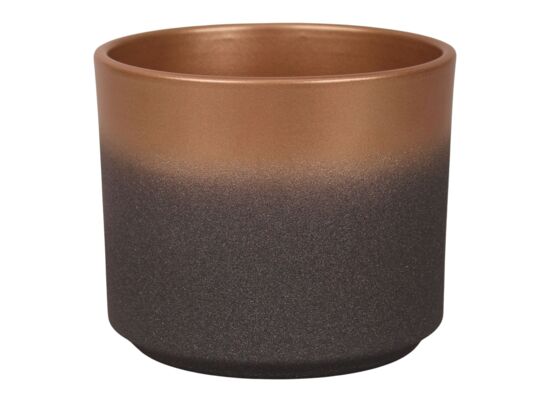 Osłonka ceramiczna cylinder 994 22 cm brązowy