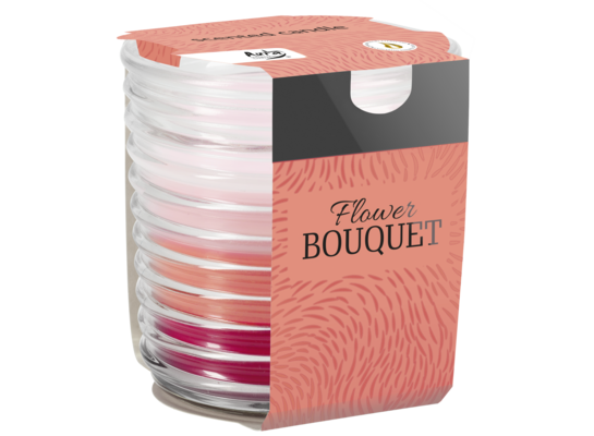 Świeca zapachowa SNW80-334 kwiatowy bukiet BISPOL