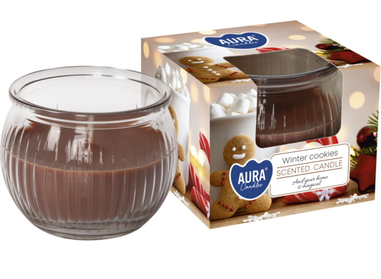 Świeca SN69-88 zimowe ciasteczko BISPOL