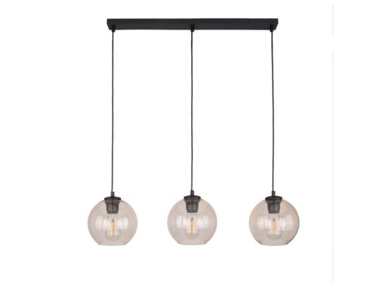 Lampa wisząca CUBUS BURSZTYN 3x E27 listwa
