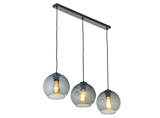 Lampa wisząca CUBUS GRAPHITE 3x E27 listwa
