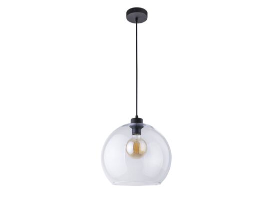Lampa wisząca CUBUS 1x E27 TRANSPARENT