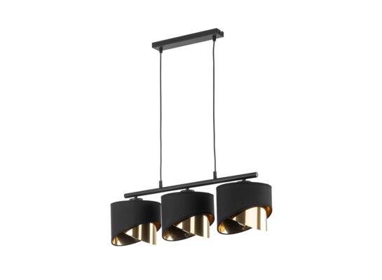 Lampa wisząca GRANT BLACK 3x E27