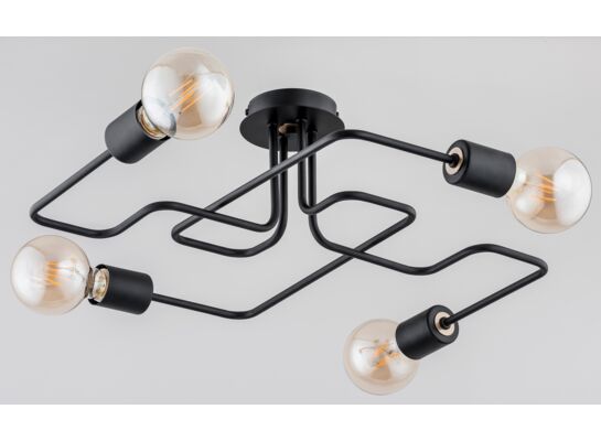 Żyrandol HOOK 4-płomienna