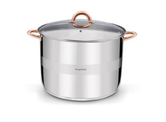 Garnek wysoki FARO 34 x 24 cm 21 l COPPER indukcja KönigHOFFER