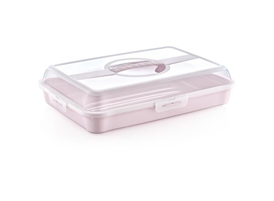 Pojemnik enrico "party-butler" prostokątny nordic pink