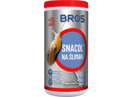 Snacol 3GB na ślimaki 250 g Bros