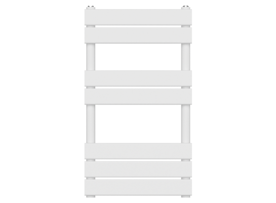 Grzejnik łazienkowy 80 x 45 cm FLAT HOR MONO biały mat GO/ON!