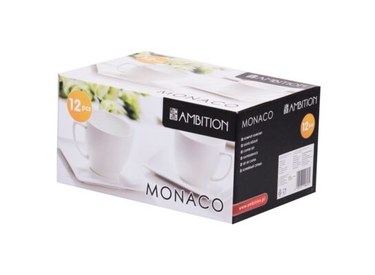 Serwis kawowy 12-elementowy Monaco AMBITION