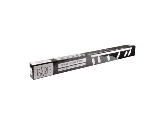 Lampa ścienno-sufitowa PARIS 6 GU10 biała