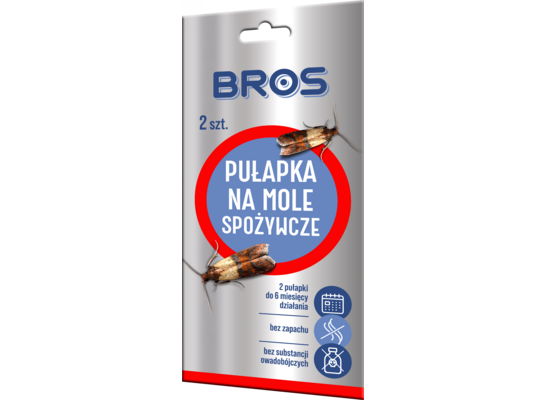 Pułapka na mole spożywcze 2 sztuki BROS