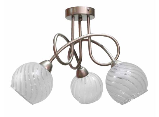 Lampa sufitowa 3-punktowa ROBIN szampańska 3x E27