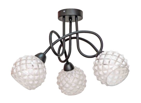 Lampa sufitowa 3-punktowa ROBIN grafit