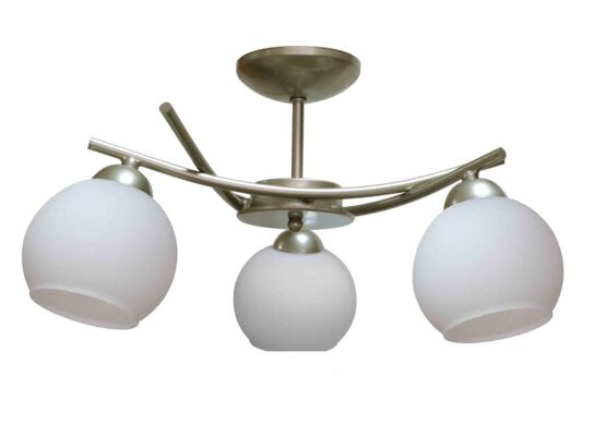 Lampa sufitowa 3-punktowa MIRON szampańska