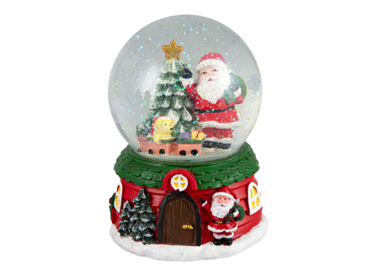 Kula śnieżna Święty Mikołaj 14,5 cm