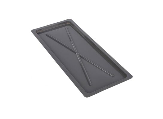 Tacka do suszarki srebrna 55 x 24 cm