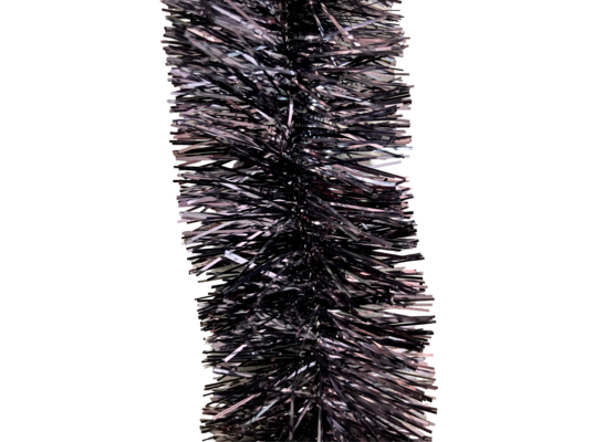 Łańcuch choinkowy 200 x 10 cm czarny