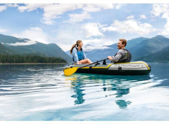 Zestaw ponton Seahawk 236 x 114 cm + 2 x wiosło 122 cm