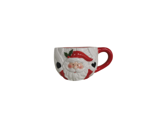 Kubek świąteczny dolomitowy Święty Mikołaj 300 ml