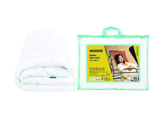 Kołdra Aloe Vera 140 x 200 cm biały