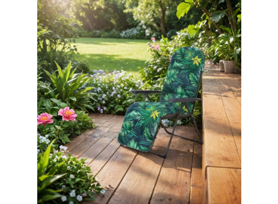 Fotel ogrodowy Samar Plus K1 59 x 81 x 104 cm zielony