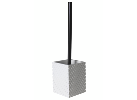 Szczotka do WC Armo 9,5 x 36,5 cm biało-czarny