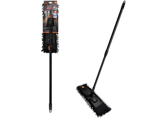 Mop płaski chenillowy Puro Elite 100 x 16 x 9 cm czarny