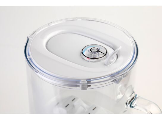 Dzbanek filtrujący Aquaphor Glass 2,5 l + wkład Maxfor + Mg biały