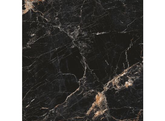 Gres polerowany Arakami Black Polished rektyfikowany 60 x 60 cm