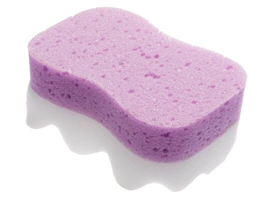 Gąbka kąpielowa praktyczna purple