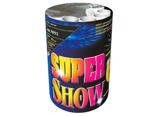 Wyrzutnia SUPER SHOW 6 - 30 mm 10 strzałów